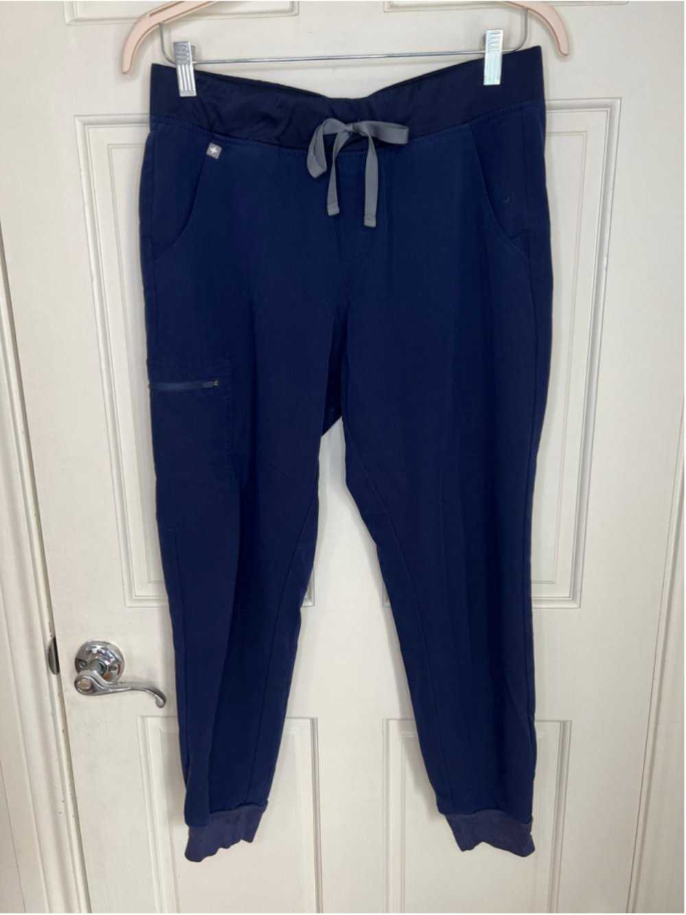 Figs Zamora Jogger Scrub Pant Navy L - Picture 2 of 8